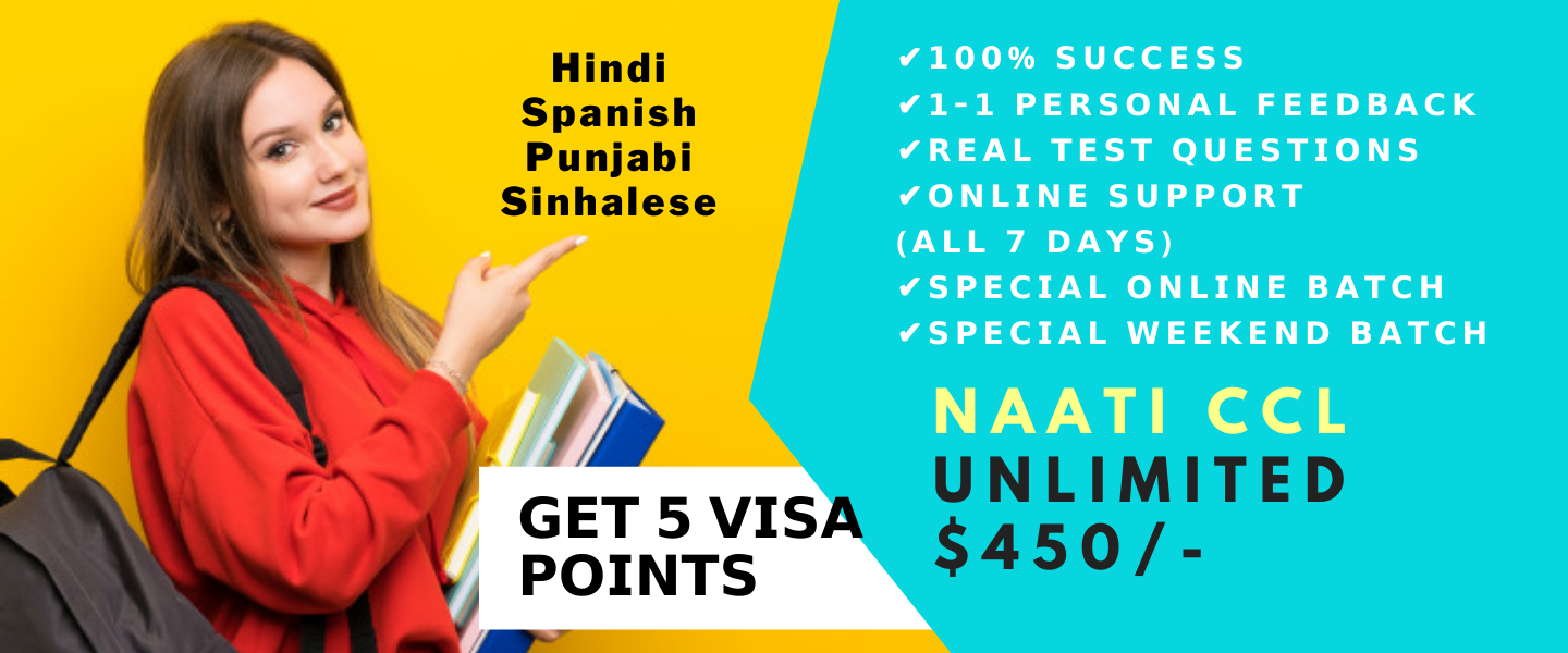 A woman pointing at a visa points