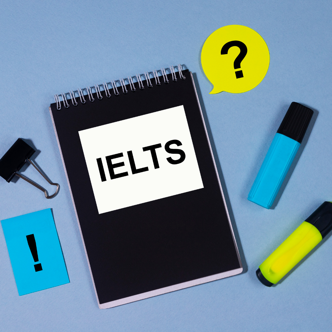 a notebook ielts and other stationery